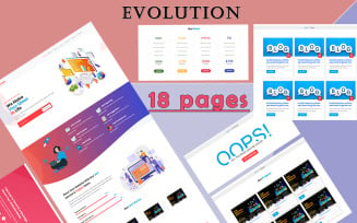 EVOLUTION - Fully Responsive Multi-Page Website Template