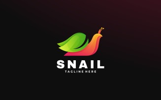 Snail Gradient Colorful Logo