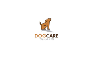 Dog Care Logo Design Template