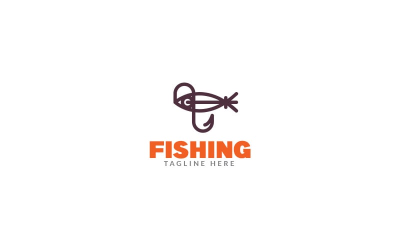 Fishing Logo Design Template Logo Template