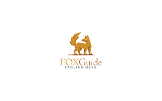 Fox Guide Logo Design Template