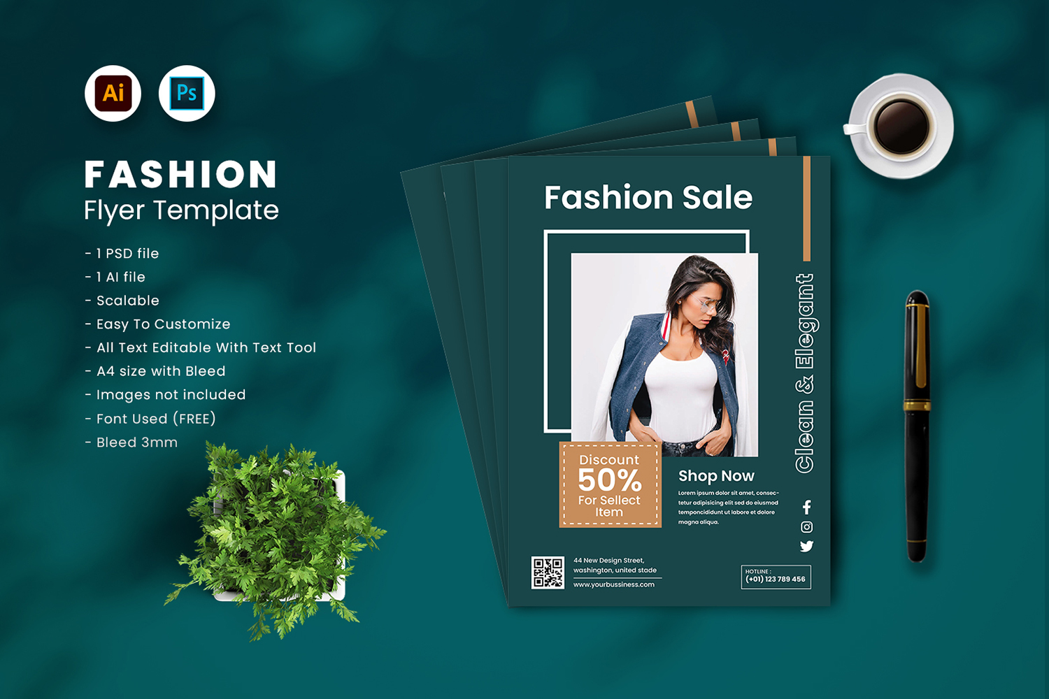 Template #191766 Clothing Compact Webdesign Template - Logo template Preview