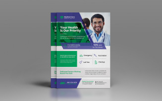 Medical Care Flyer template