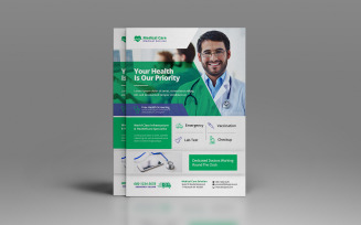 Medical Healthcare Flyer template