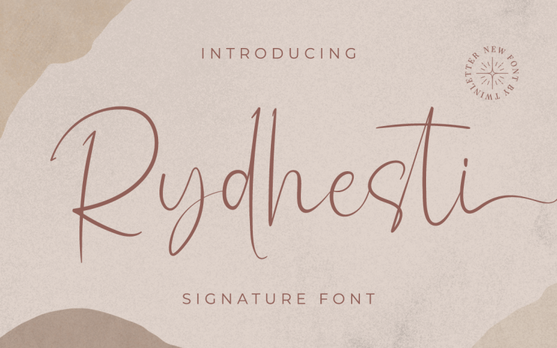 Rydhesti - Charming Signature Font