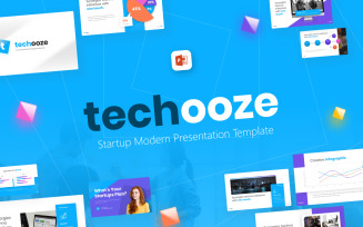Techooze Startup Modern PowerPoint Template