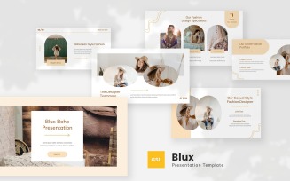 Blux - Bohemian Style Google Slides Template