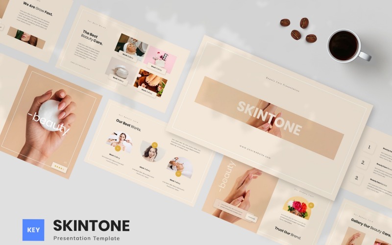Skintone - Beauty Care Keynote Template