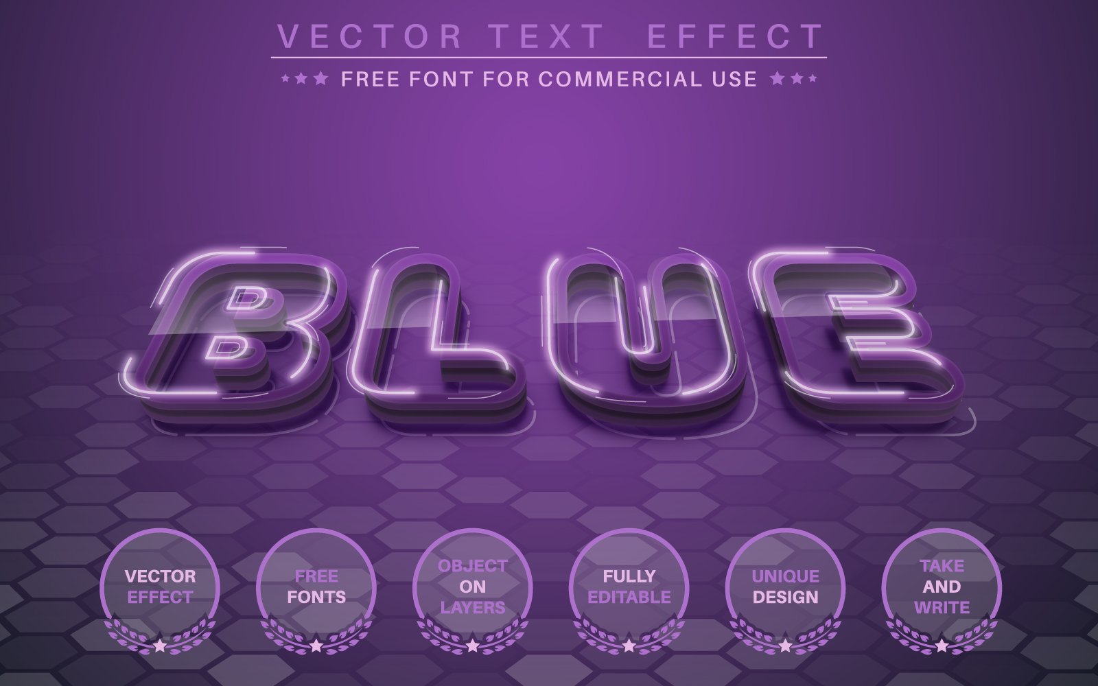 Template #192196 Effectfont Styleeditable Webdesign Template - Logo template Preview