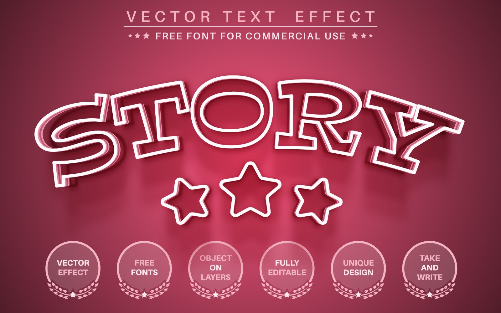 Template #192199 Effectfont Styleeditable Webdesign Template - Logo template Preview