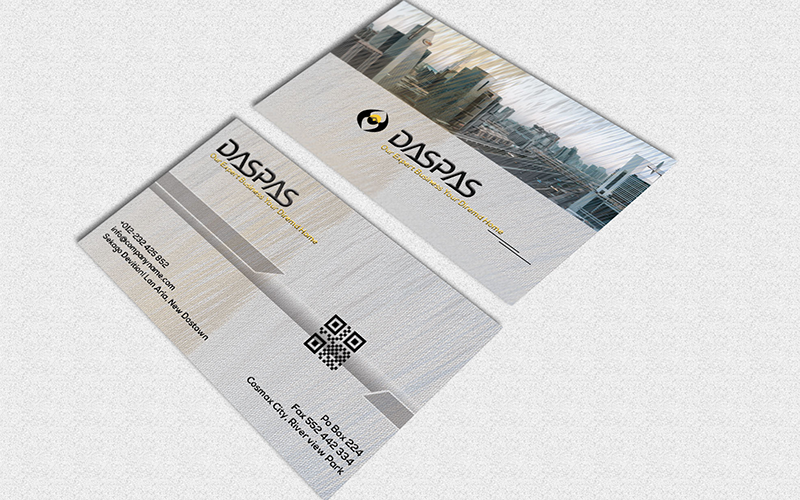 Construction Business Card so-130 Corporate Identity