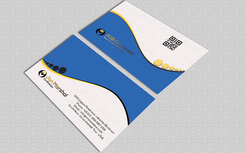 Creative Business Card so -129 Corporate Identity