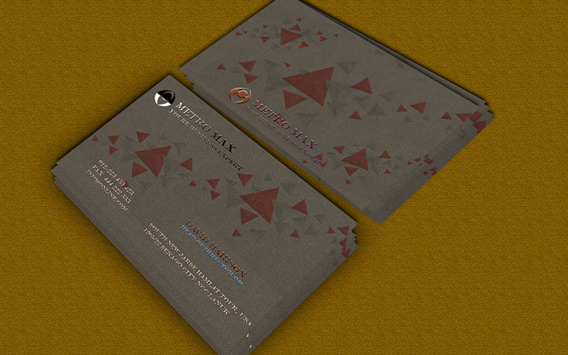 Evan Business Card so-127 Corporate Identity