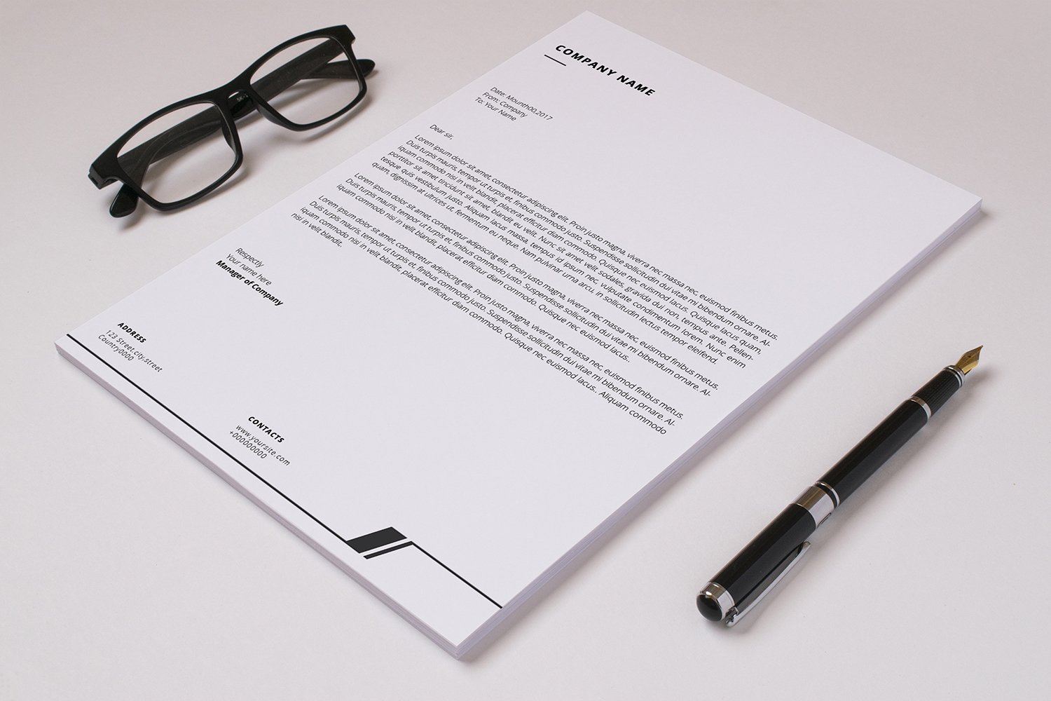 Kit Graphique #192412 Letterhead Corporate Divers Modles Web - Logo template Preview