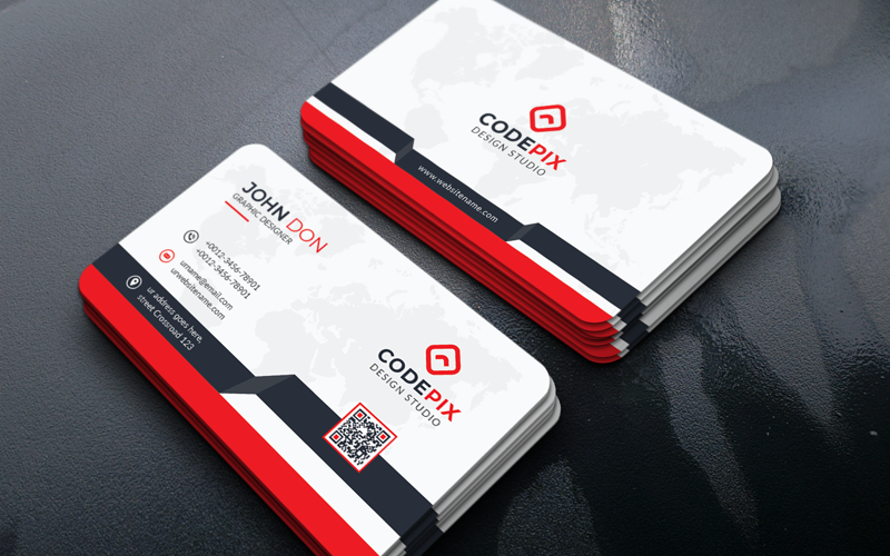 Template #192415 Card Corporate Webdesign Template - Logo template Preview