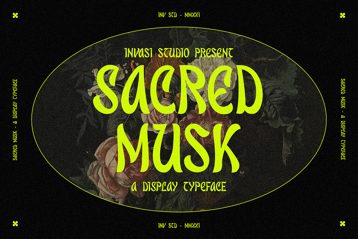 Sacred Musk - Display Font