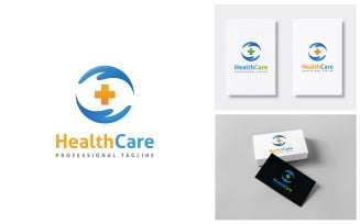 Creative Colorful Health Care Logo Template