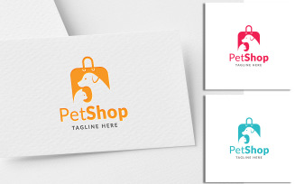 Creative Pet Shop Logo Template