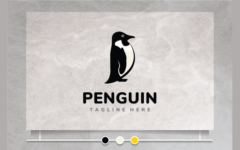 Cute Penguin - Logo Design Logo Template