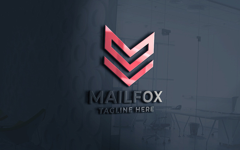 Mail Fox Professional Logo Logo Template