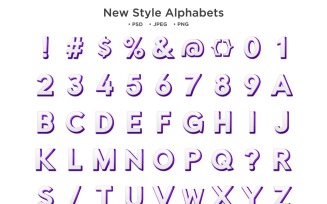 New Style Alphabet, Abc Typography