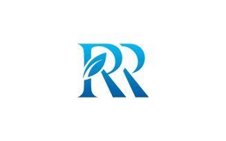 RR Letter Health Logo Design