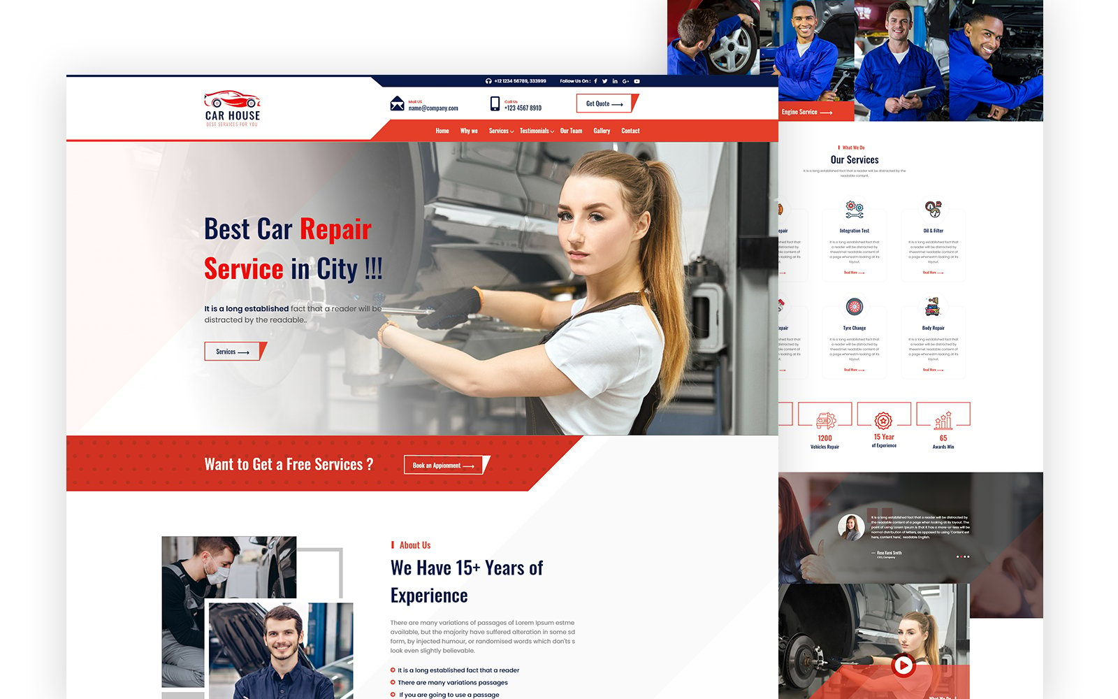 Kit Graphique #192566 Auto Care Divers Modles Web - Logo template Preview