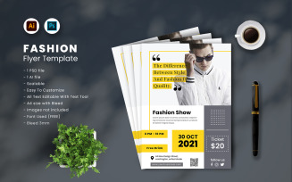 Fashion Flyer Template vol.52