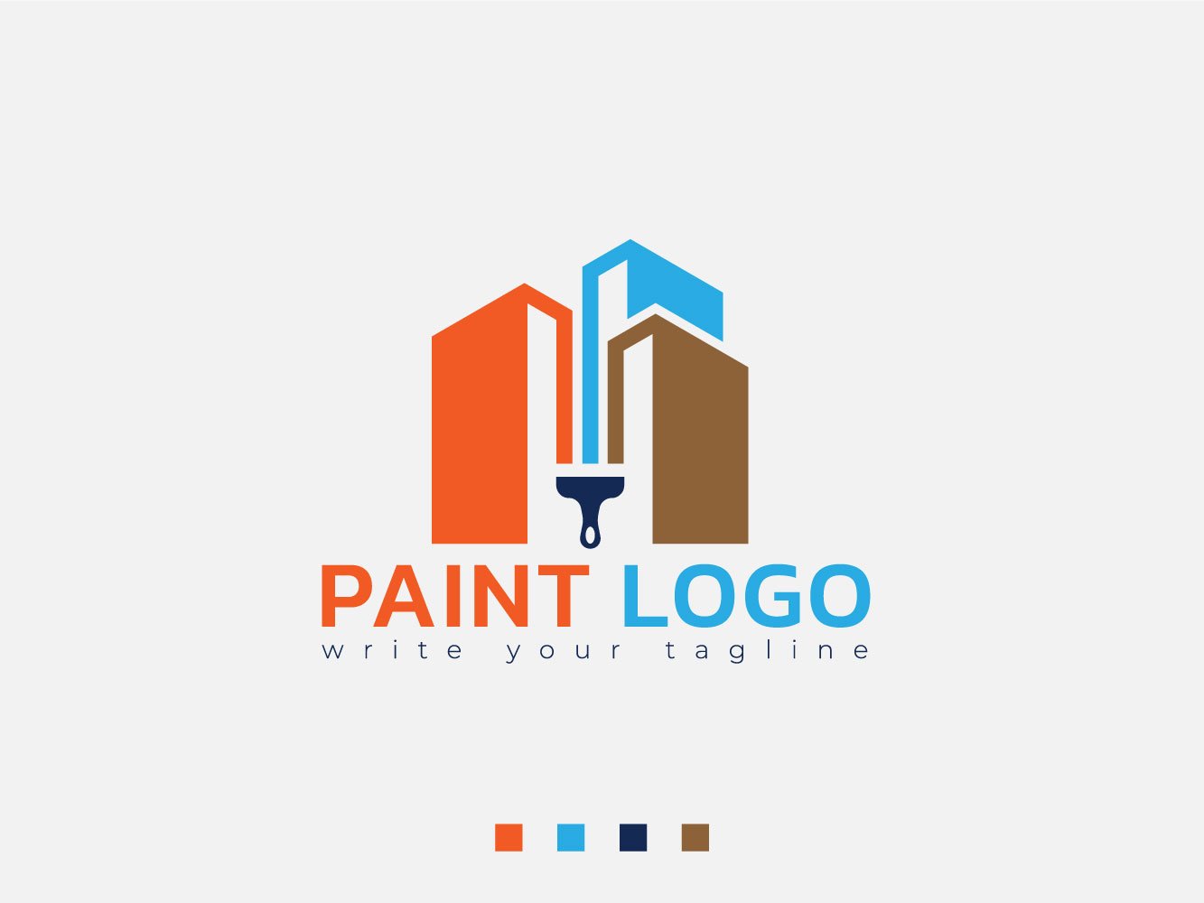 Kit Graphique #192715 Minimal Painting Divers Modles Web - Logo template Preview