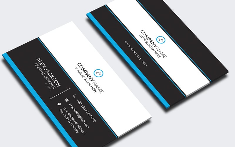 Template #192718 Card Corporate Webdesign Template - Logo template Preview