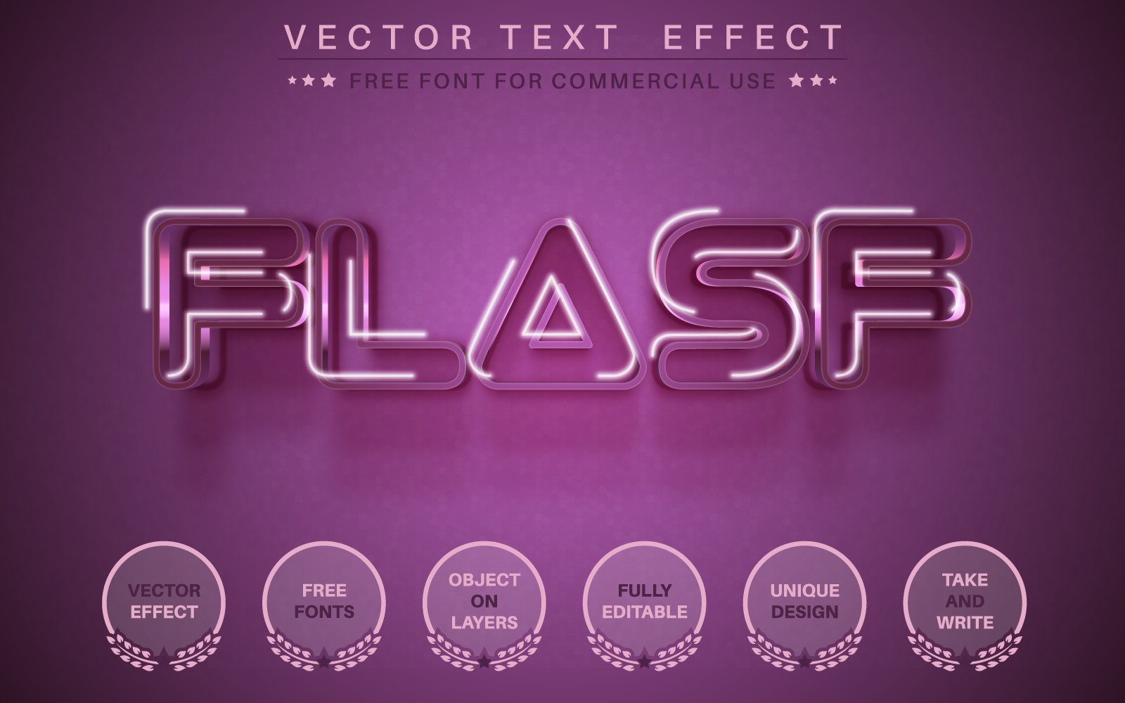 Template #192724 Effectfont Styleeditable Webdesign Template - Logo template Preview