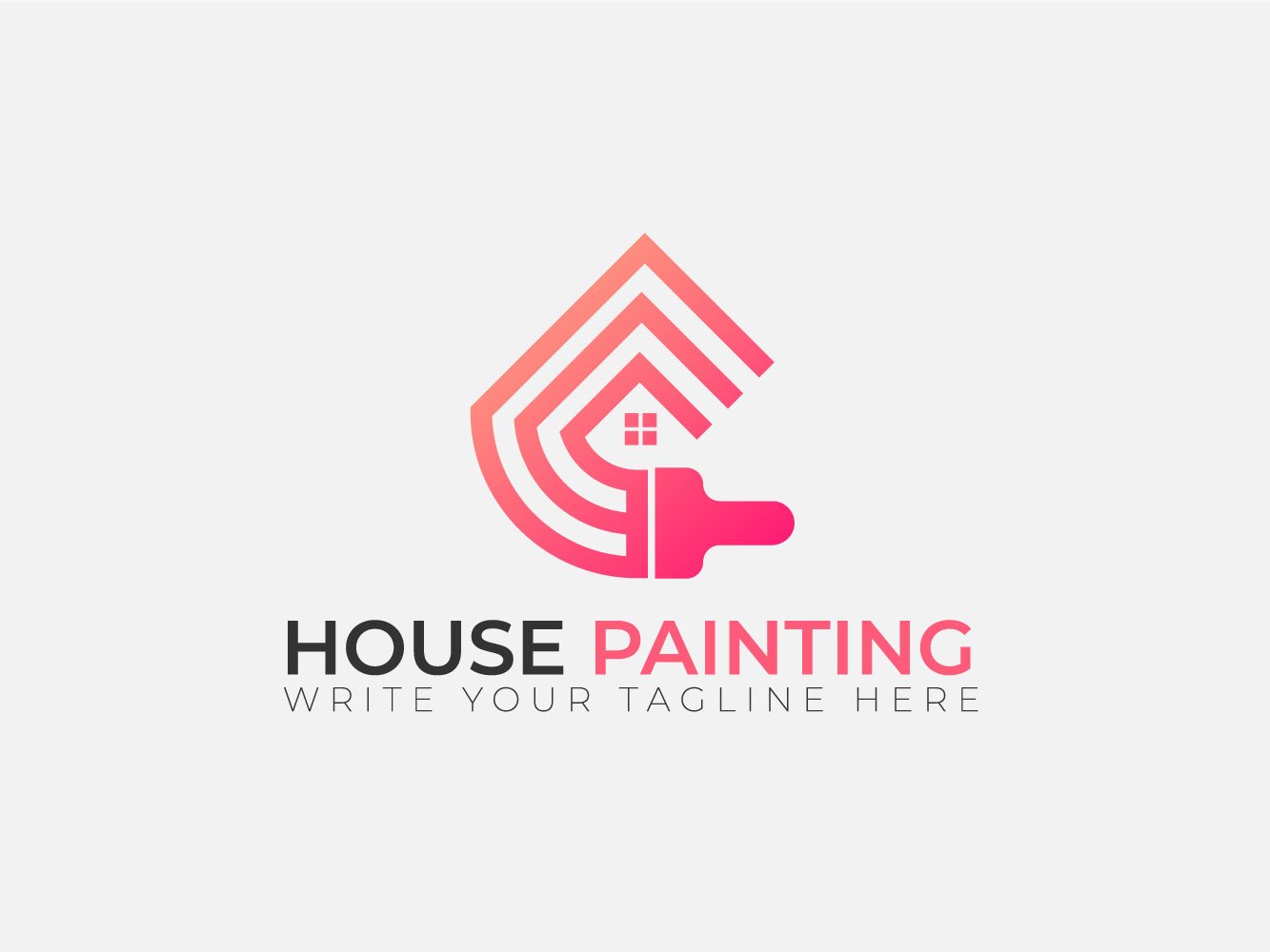 Template #192737 Painting Estate Webdesign Template - Logo template Preview