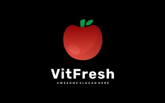 Apple Vit Fresh Gradient Logo