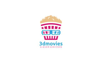 Cinema Movies Logo Template