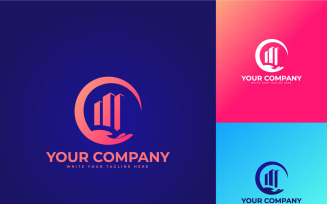Modern Logo Design Template Concept For Care