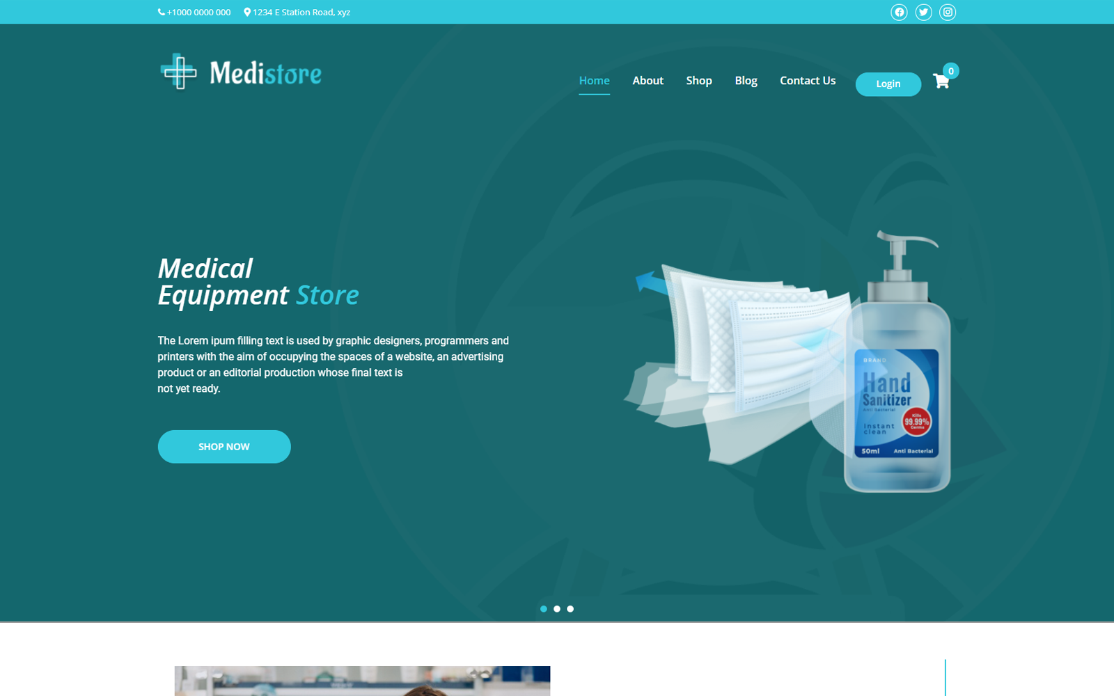 Medistore - Medical WordPress Theme