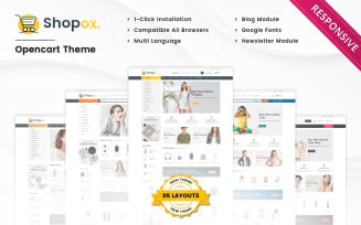 Shopox - Multi Purpose Responsive Opencart 3.x Theme