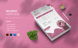 Marsmellow - Invoice Template