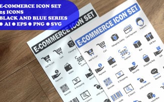 E-Commerce Icon Set template