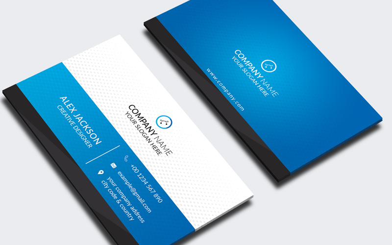 Template #193169 Card Corporate Webdesign Template - Logo template Preview