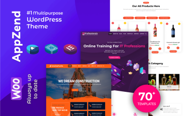 Appzend - Multipurpose Business WordPress Themes Free