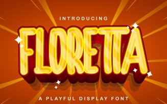 Floretta - Playful Display Font