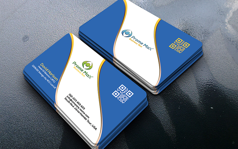 Personal Business Card so-132 Corporate Identity