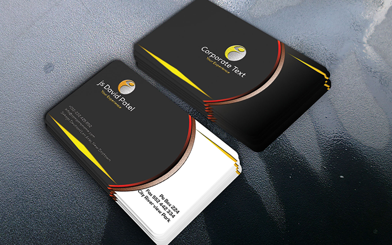 Professional Creative Business Card so -134 Corporate Identity