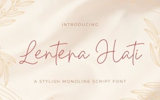 Lentera Hati - Handwritten Font