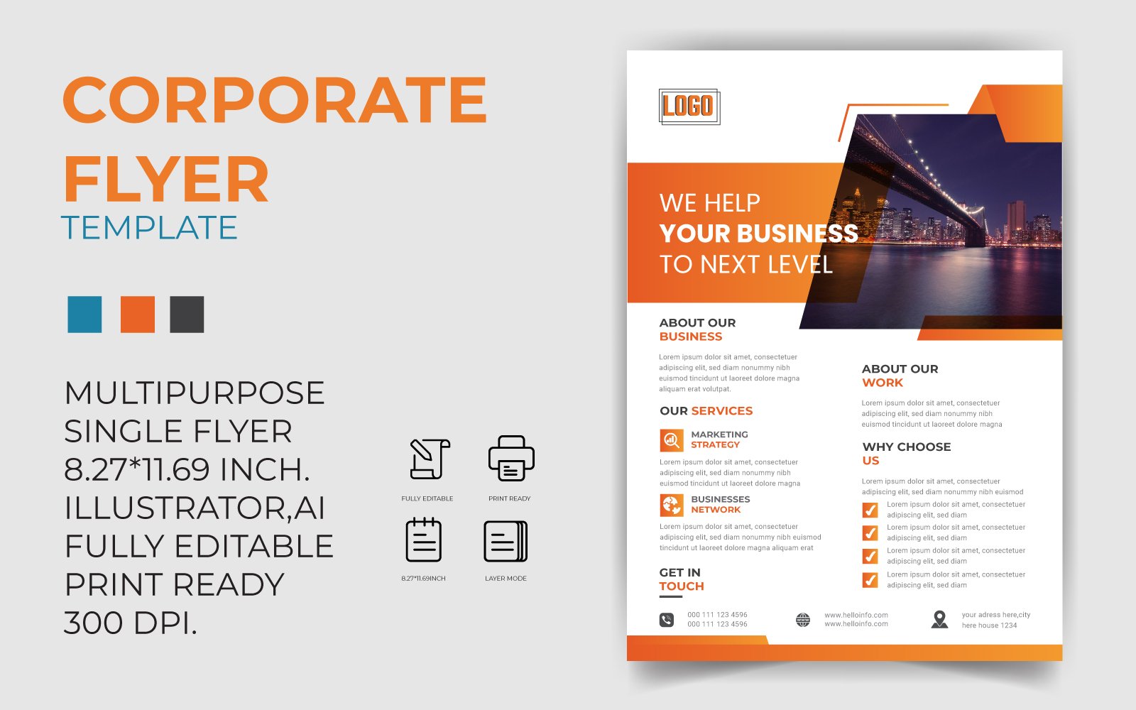 Template #193315 Flyerflyerflyerdesignflyer Templatebusiness Webdesign Template - Logo template Preview