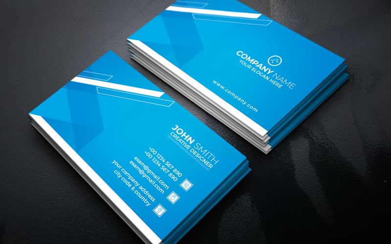 Template #193464 Card Corporate Webdesign Template - Logo template Preview