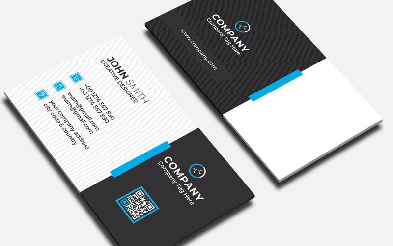 Template #193465 Card Corporate Webdesign Template - Logo template Preview