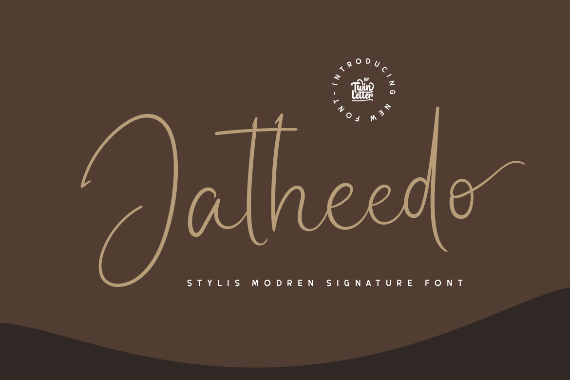 Jatheedo - Signature Font