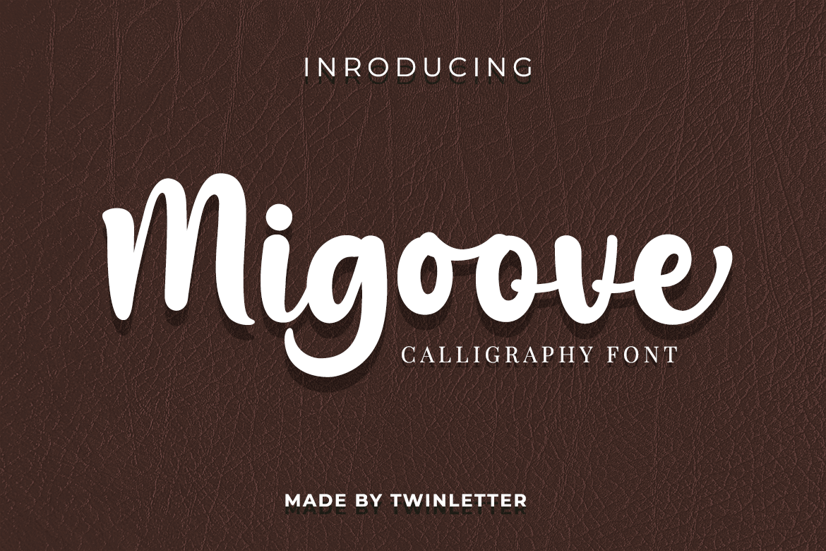 Migoove - Bold Script Font